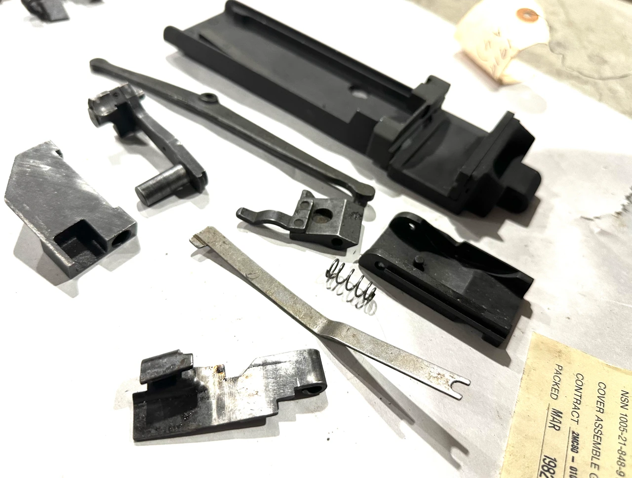 Canadian C5 GPMG Parts Lot 2