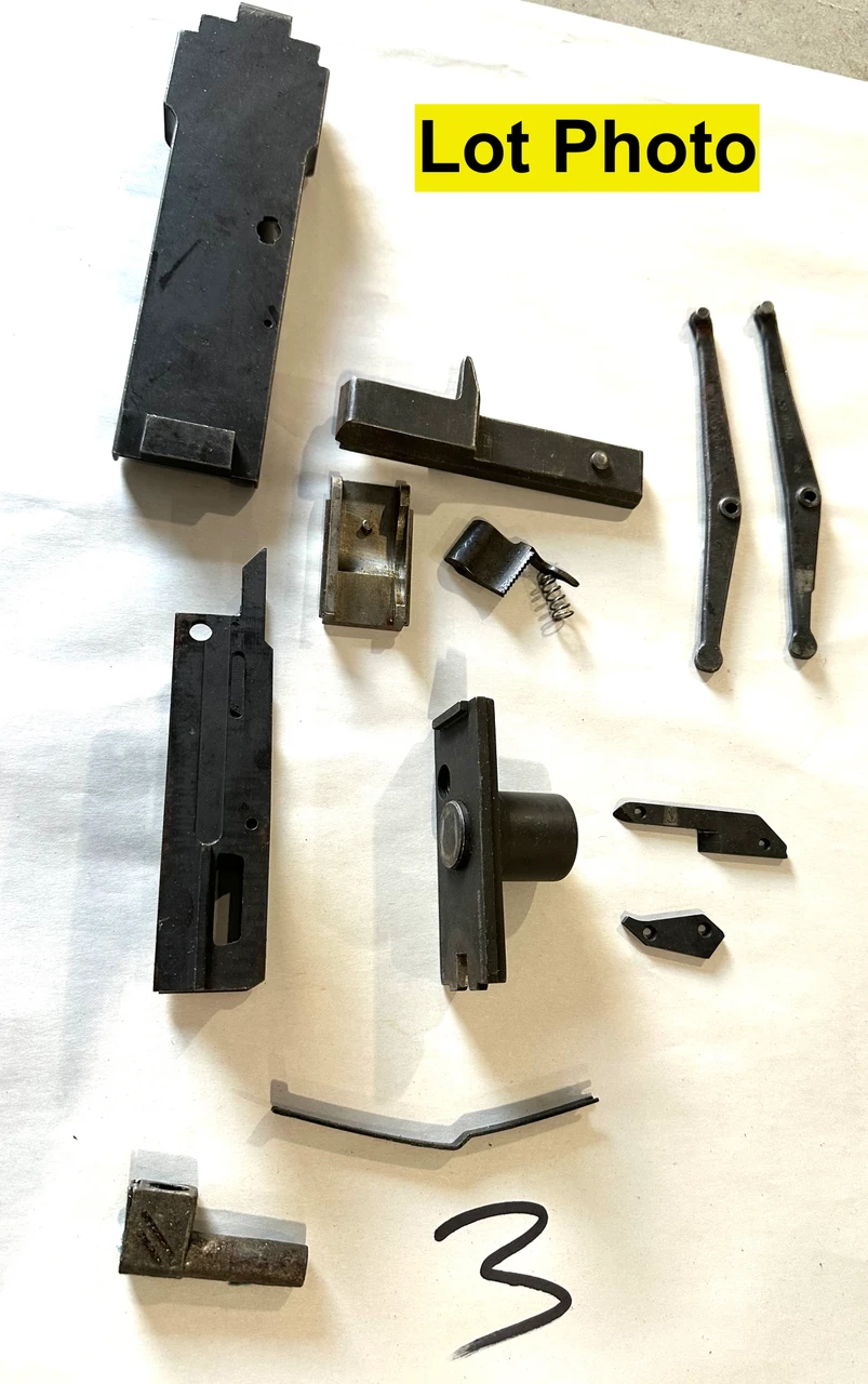 Lot 260505-03: 1919 Parts Lot - "BA" Top Cover, "Fixed" Backplate - Ships Free