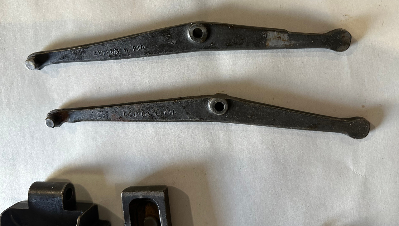 Lot 260505-03: 1919 Parts Lot - "BA" Top Cover, "Fixed" Backplate - Ships Free