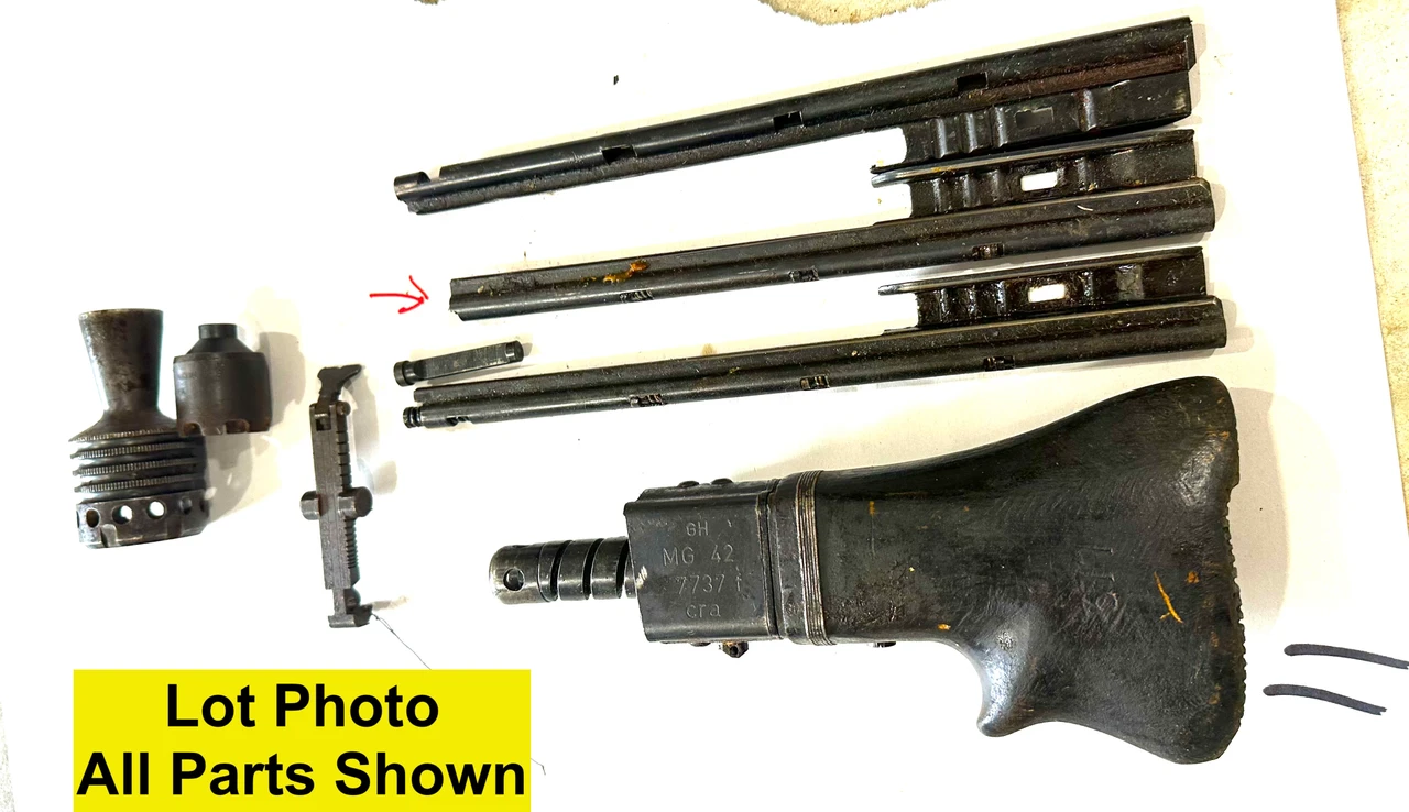 Lot 260506-11: MG42 Parts Lot