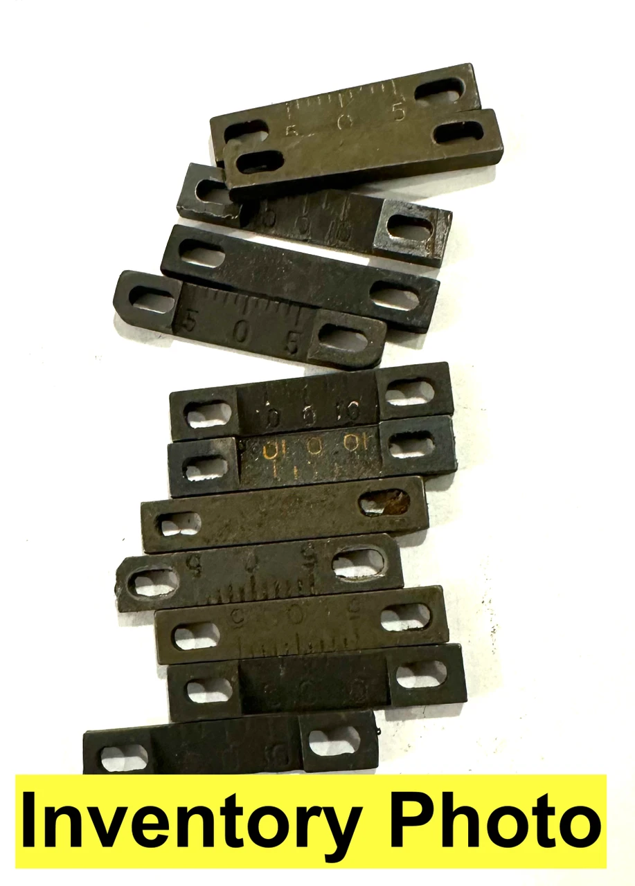 8: SCALE, REAR SIGHT WINDAGE: - early pattern