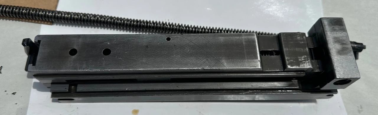 Lot 260508-05: M2HB Bolt (Complete Less ALTERNATE FEED KNOB) with Drive Spring Rod Asm