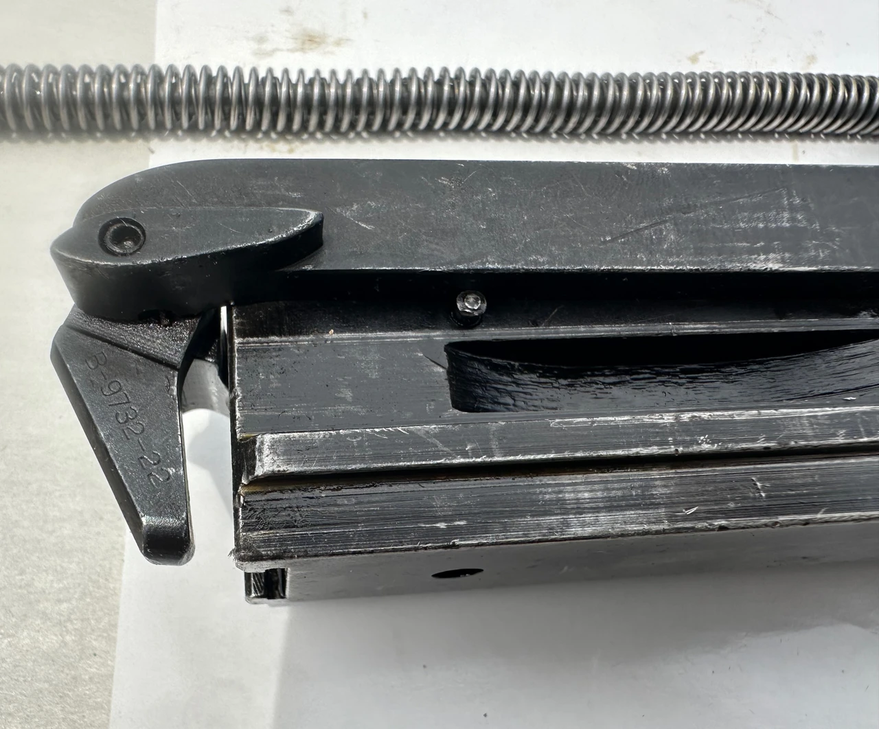 Lot 260508-08: M2HB Bolt (Complete Less ALTERNATE FEED KNOB) with Drive Spring Rod Asm
