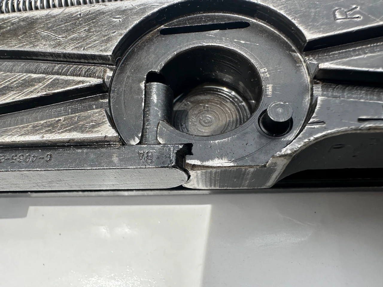 Lot 260508-08: M2HB Bolt (Complete Less ALTERNATE FEED KNOB) with Drive Spring Rod Asm