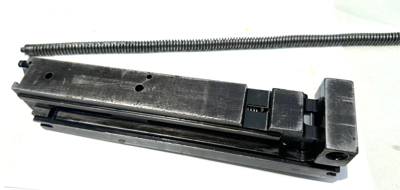 Lot 260508-08: M2HB Bolt (Complete Less ALTERNATE FEED KNOB) with Drive Spring Rod Asm