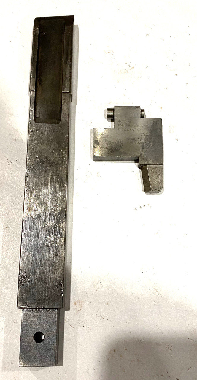 Lot: Sten Magazine Mandrel and Magazine Gauge (FAIR/GOOD)