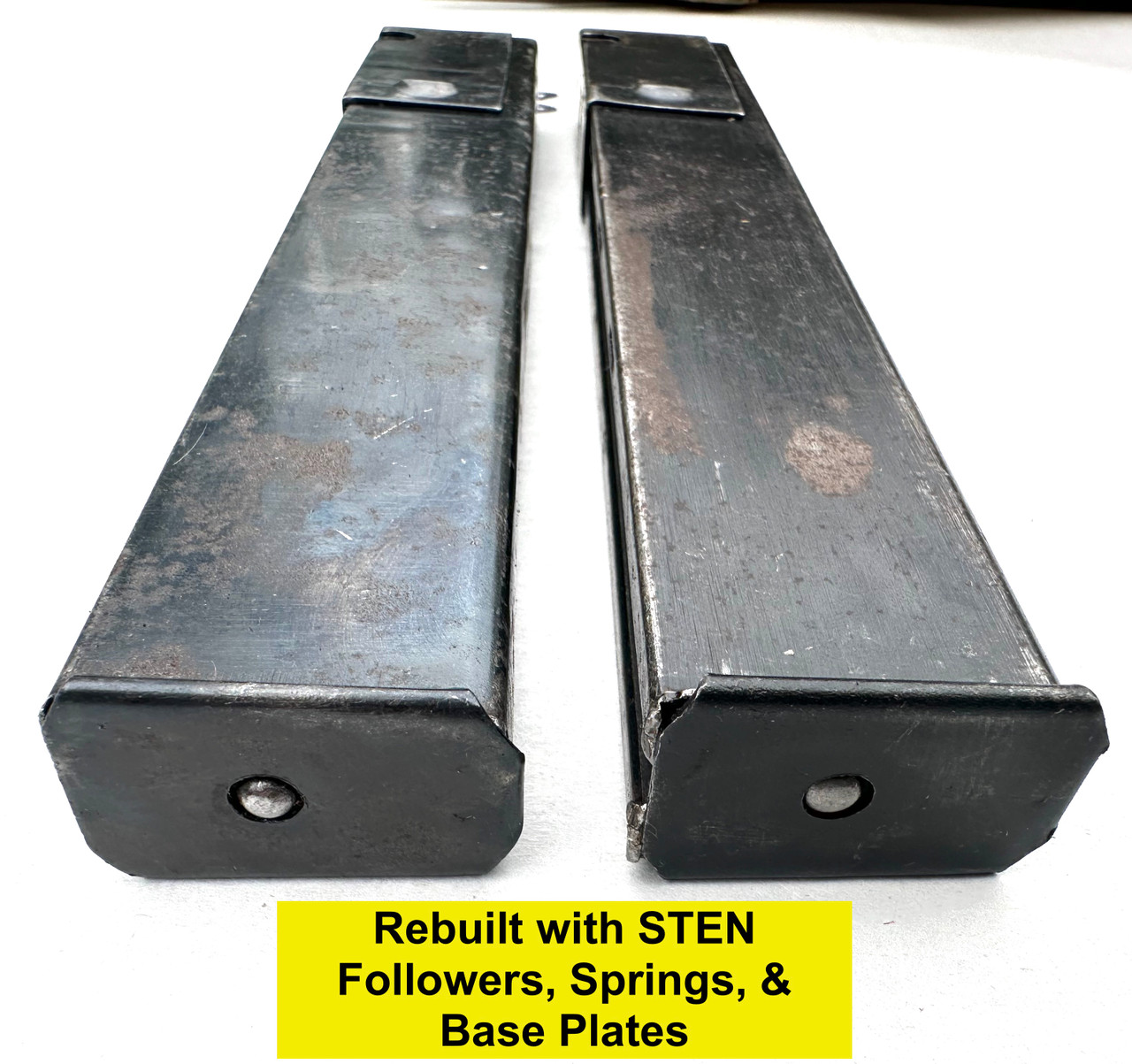 Lot 260512-03:   2 x MP28 Mags - Original Bodies Rebuilt with Sten Internals