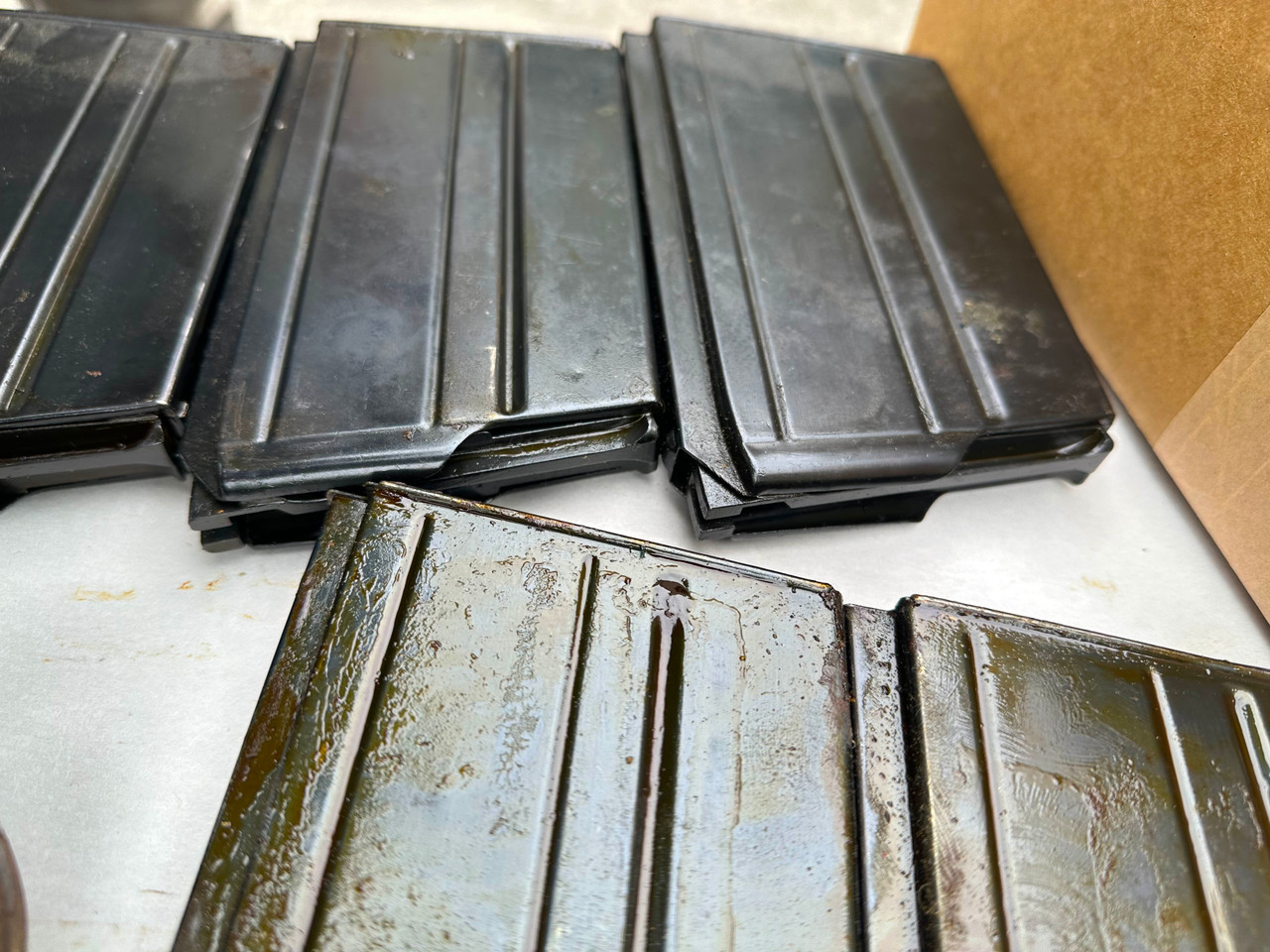 Lot: 260512-06: Lot of 13 x ZB26 Magazines with Original Box WaA markings