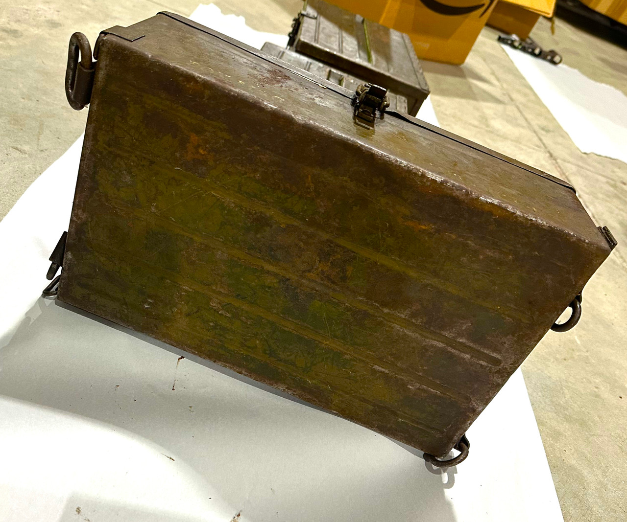 Lot 260514-02: 4 x Bren Magazine Boxes with 6 x mags