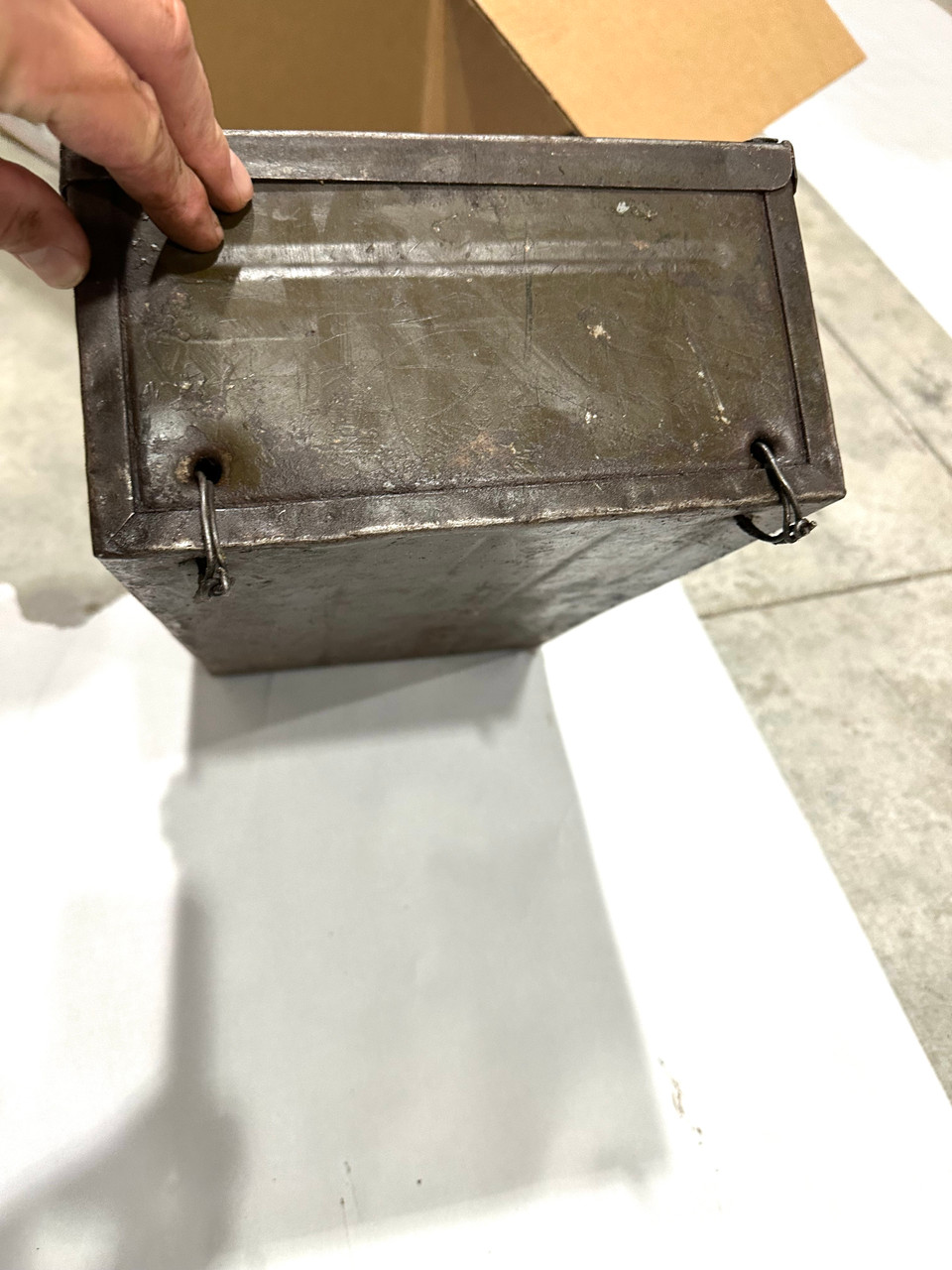 Lot 260514-02: 4 x Bren Magazine Boxes with 6 x mags