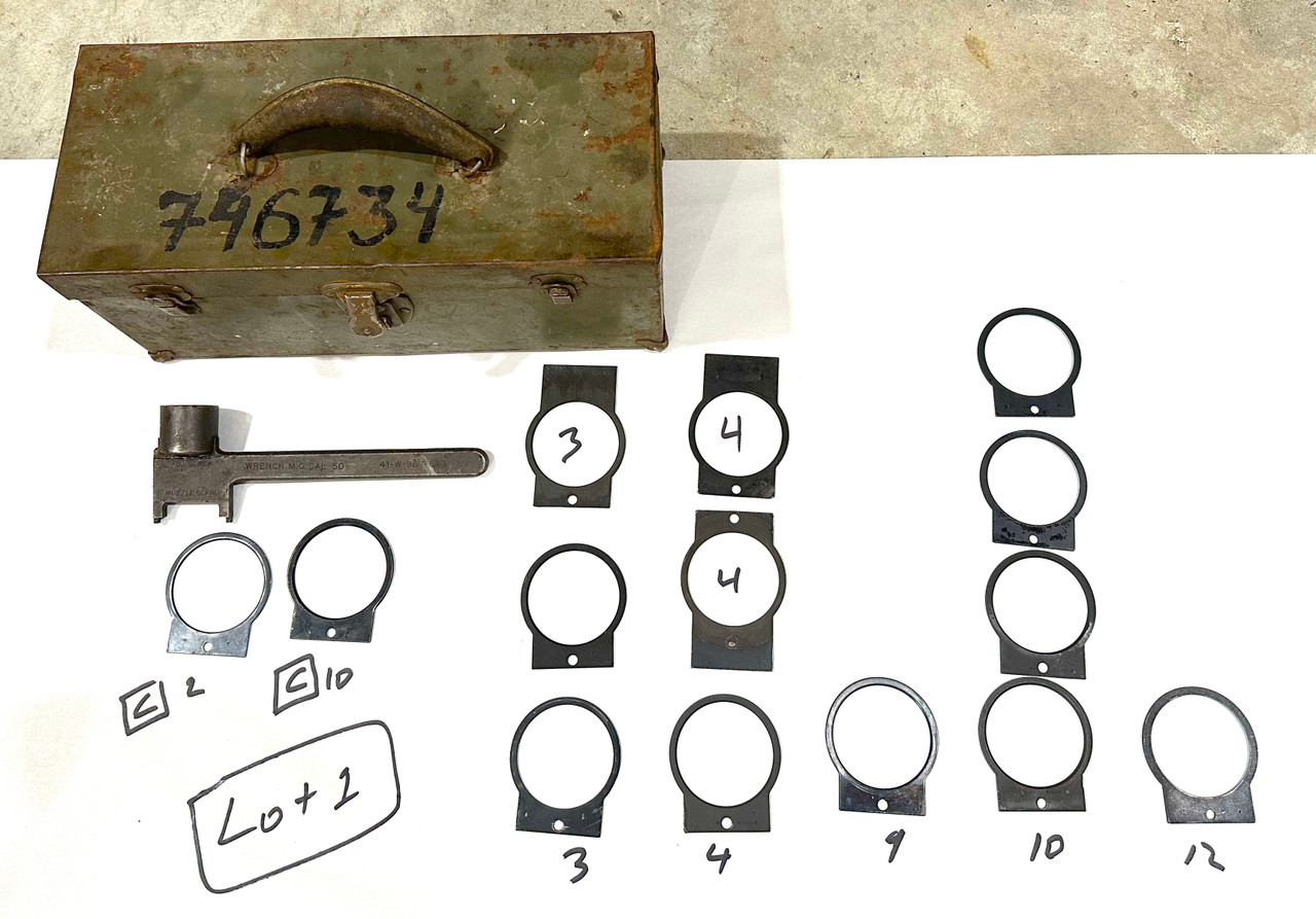 Lot 1:  M2 and M3 Barrel Shim and Tool Lot
