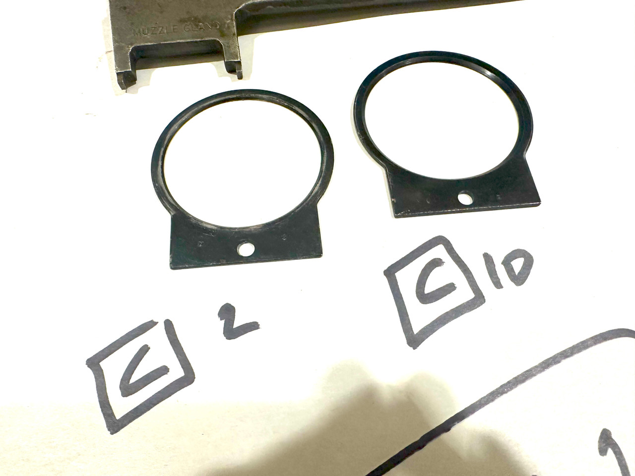Lot 1:  M2 and M3 Barrel Shim and Tool Lot