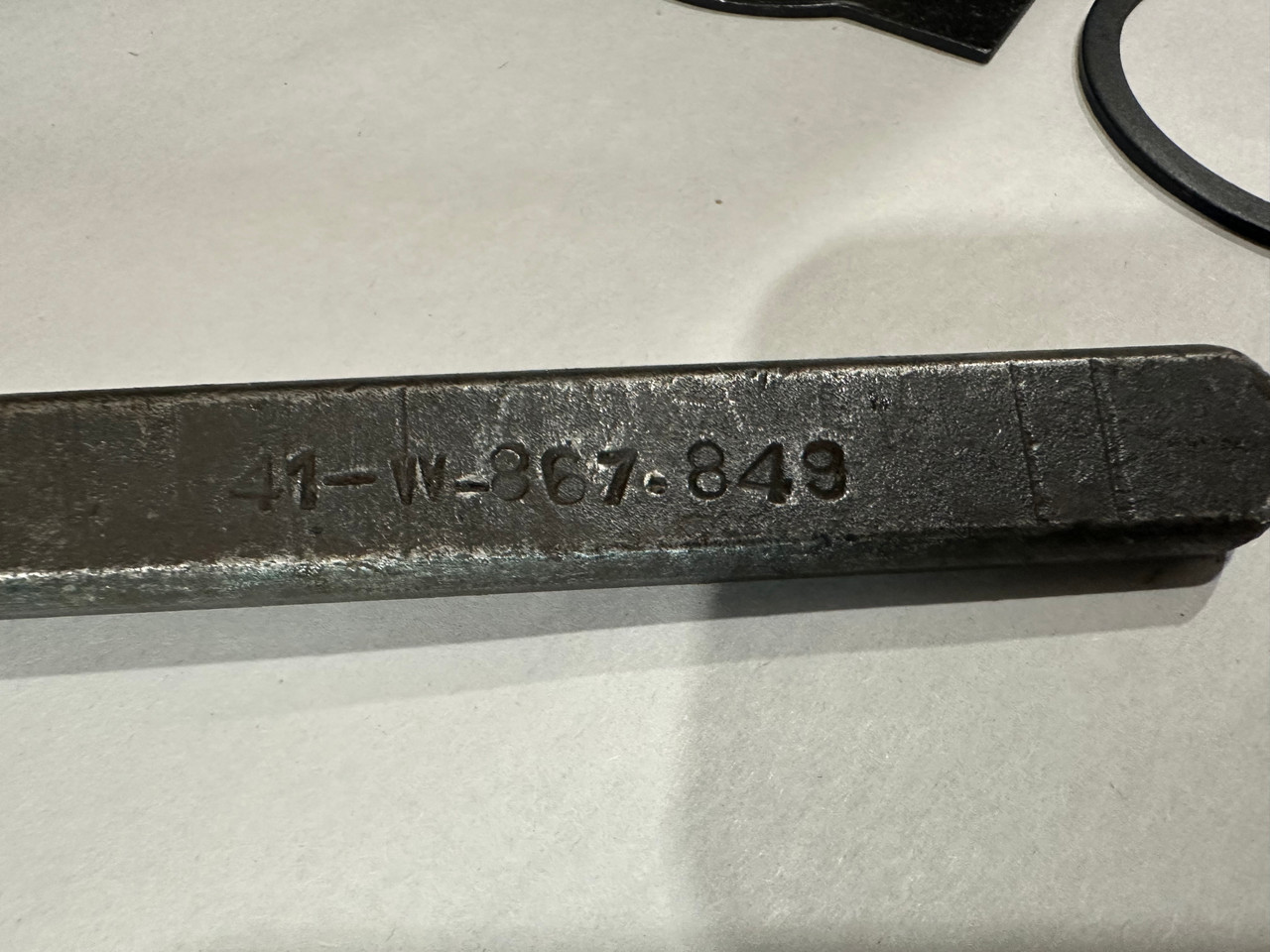 Lot 2:  M2 and M3 Barrel Shim and Tool Lot