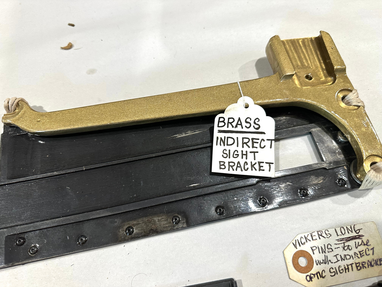 Lot 1: Vickers Left Side Plate Lot with Sight Bracket, Mount Screws and LR Sight