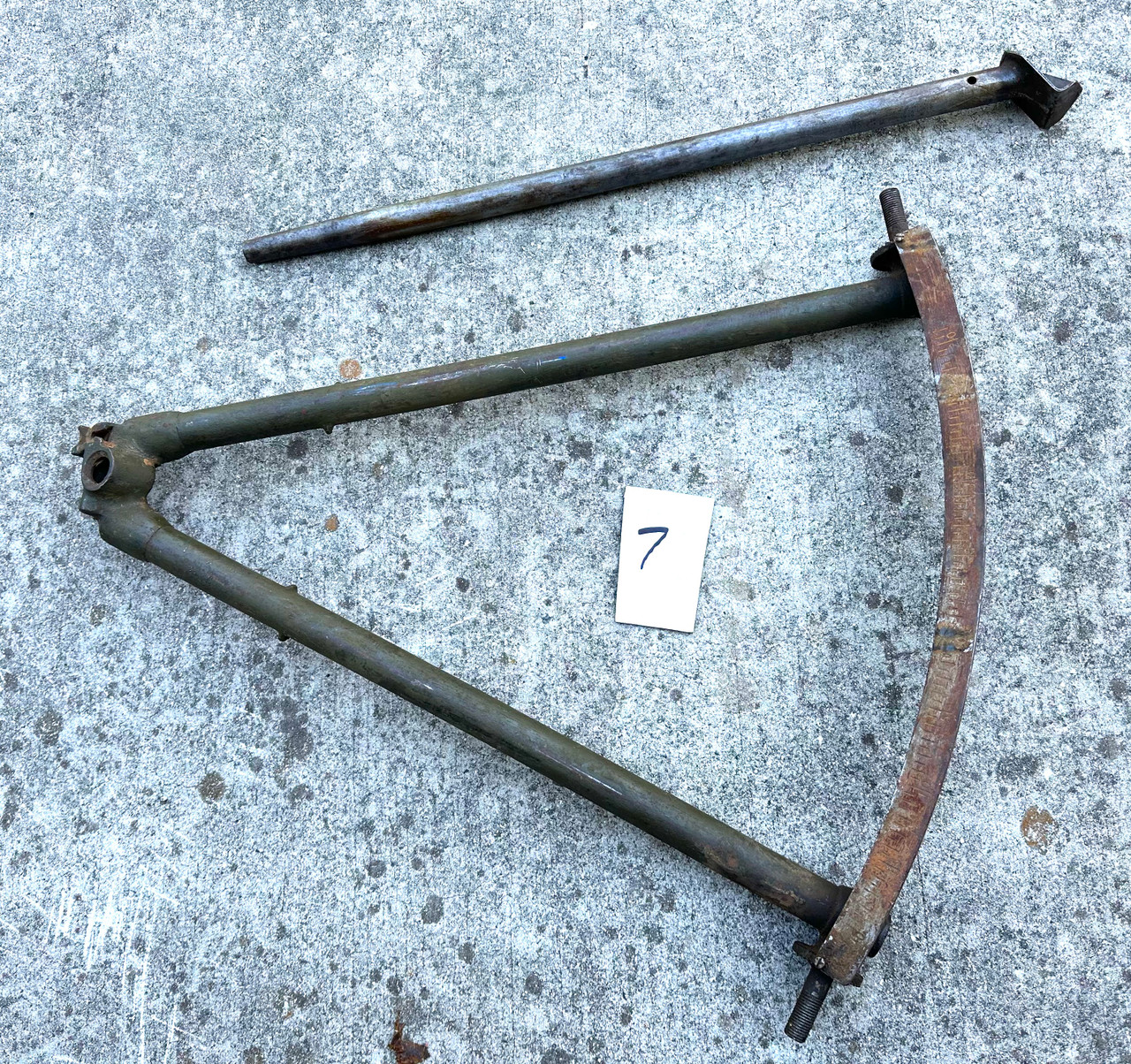 BREN Mk1 Tripod Base with Front AA Leg Extension and Traversing Arc