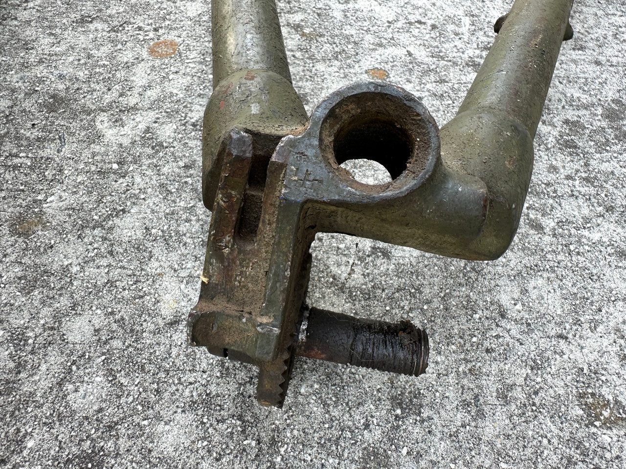 BREN Mk1 Tripod Base with Front AA Leg Extension and Traversing Arc