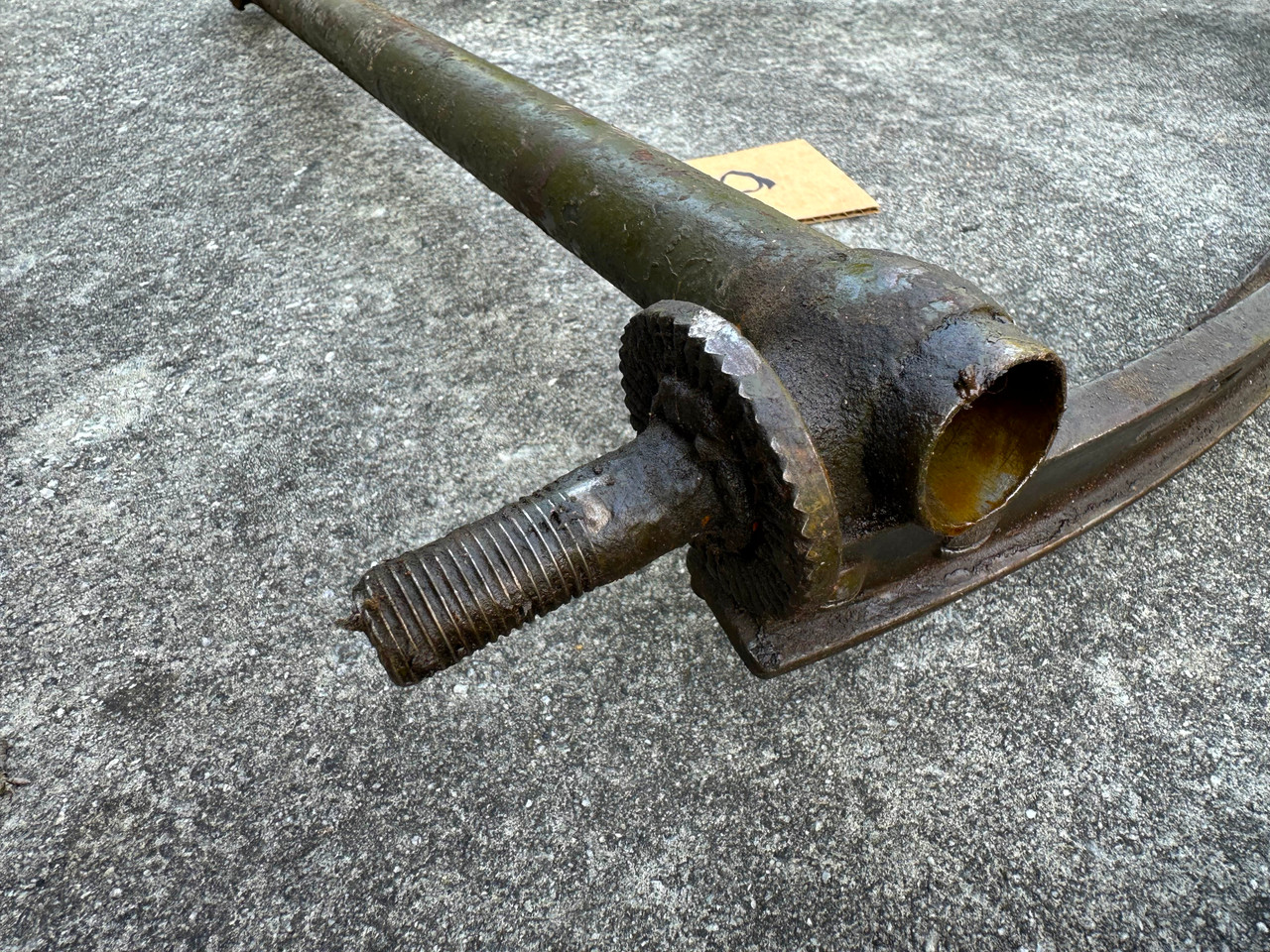 BREN Mk1 Tripod Base with Front AA Leg Extension and Extra Traversing Arc