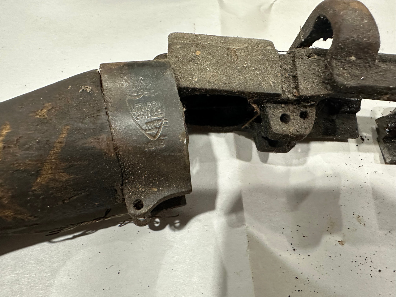 Lot: Aussie Markings  - 2 x No1 Mk III Demilled Drill Purpose Barreled Actions with Original Mags 