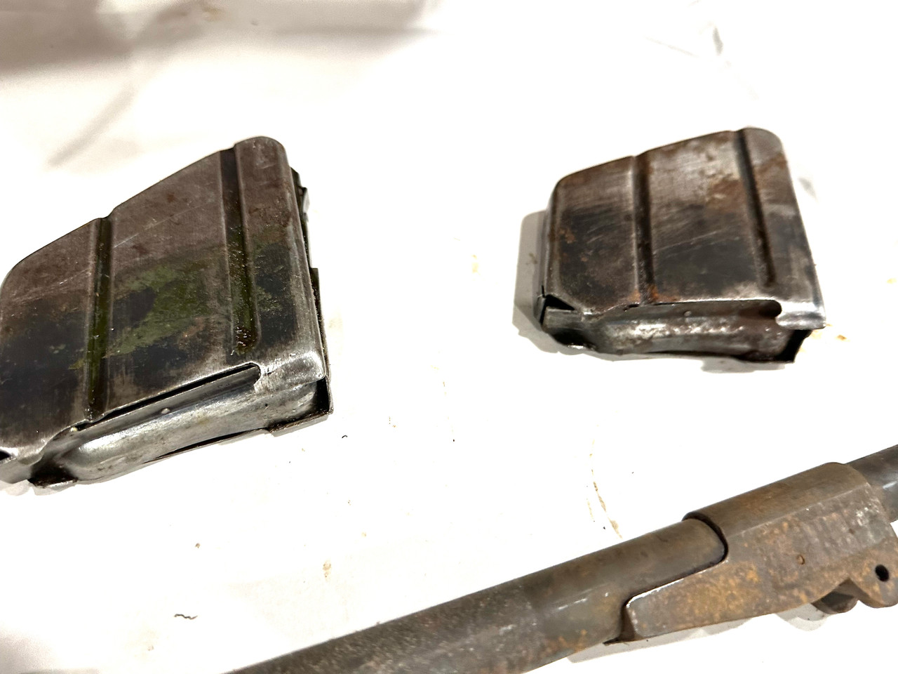Lot: Aussie Markings  - 2 x No1 Mk III Demilled Drill Purpose Barreled Actions with Original Mags 