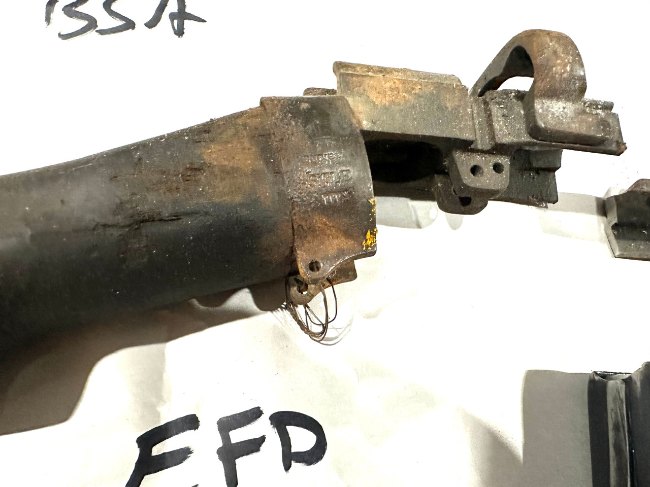 Lot: Brit Markings  - 2 x No1 Mk III Demilled Drill Purpose Barreled Actions with Original Mags 