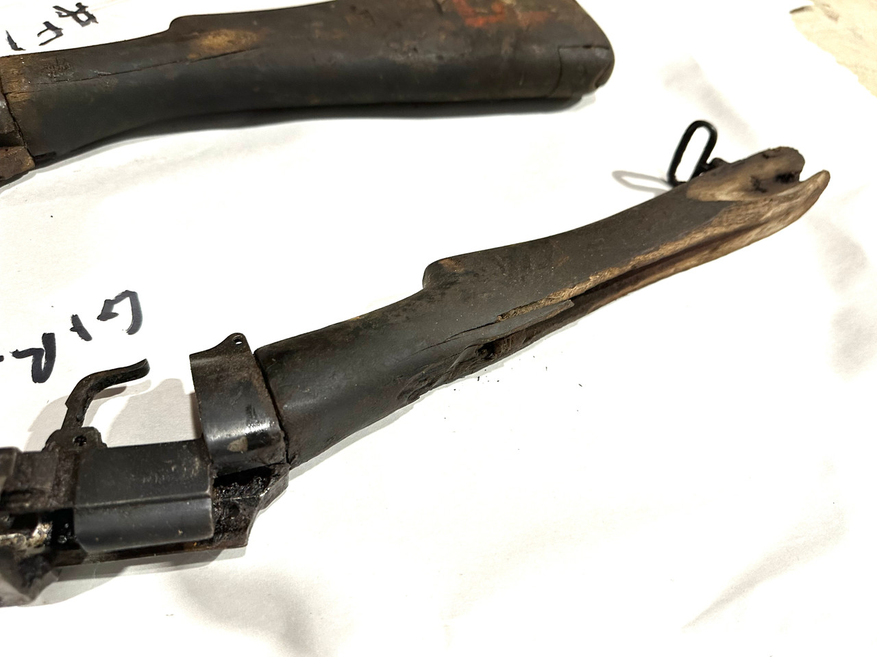 Lot: Ind Markings  - 2 x No1 Mk III Demilled Drill Purpose Barreled Actions with Original Mags 