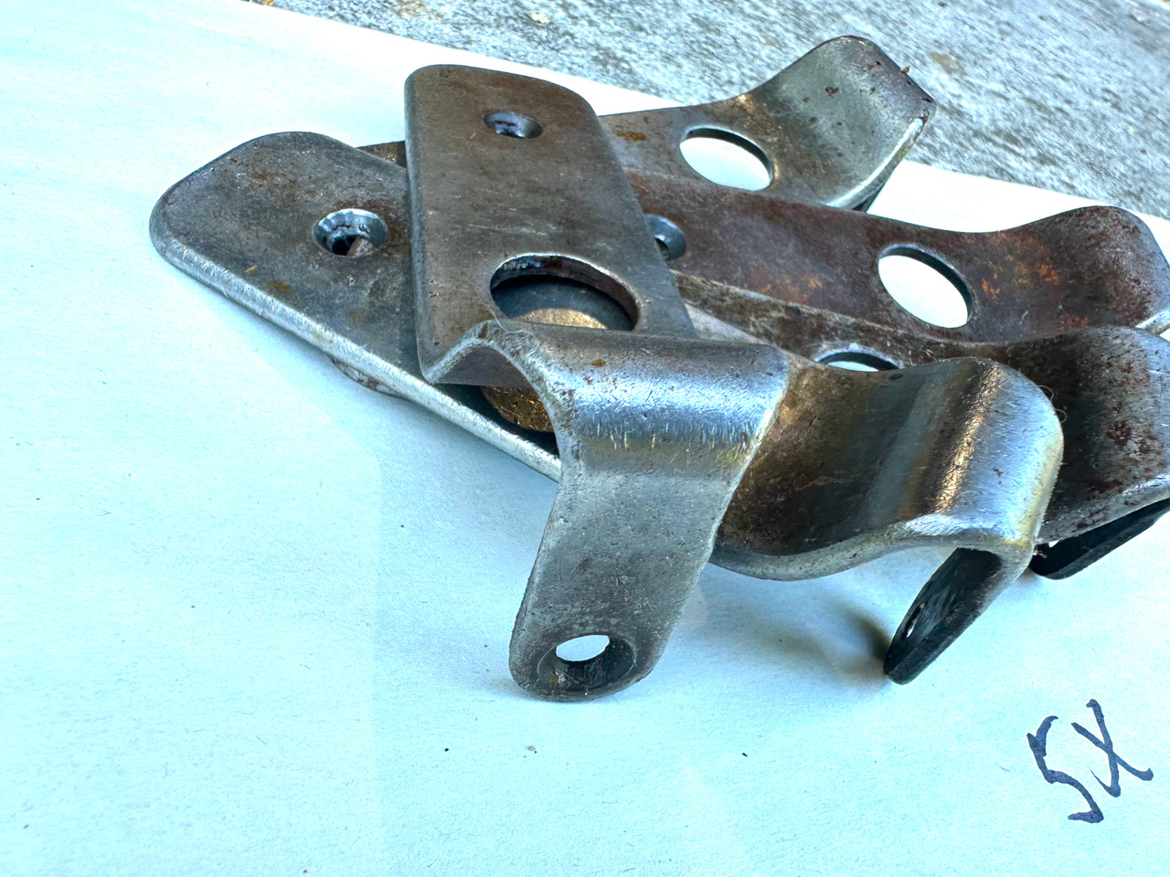 SALE: 5 x PLATES, butt, Mk2 (hook type) - Fair