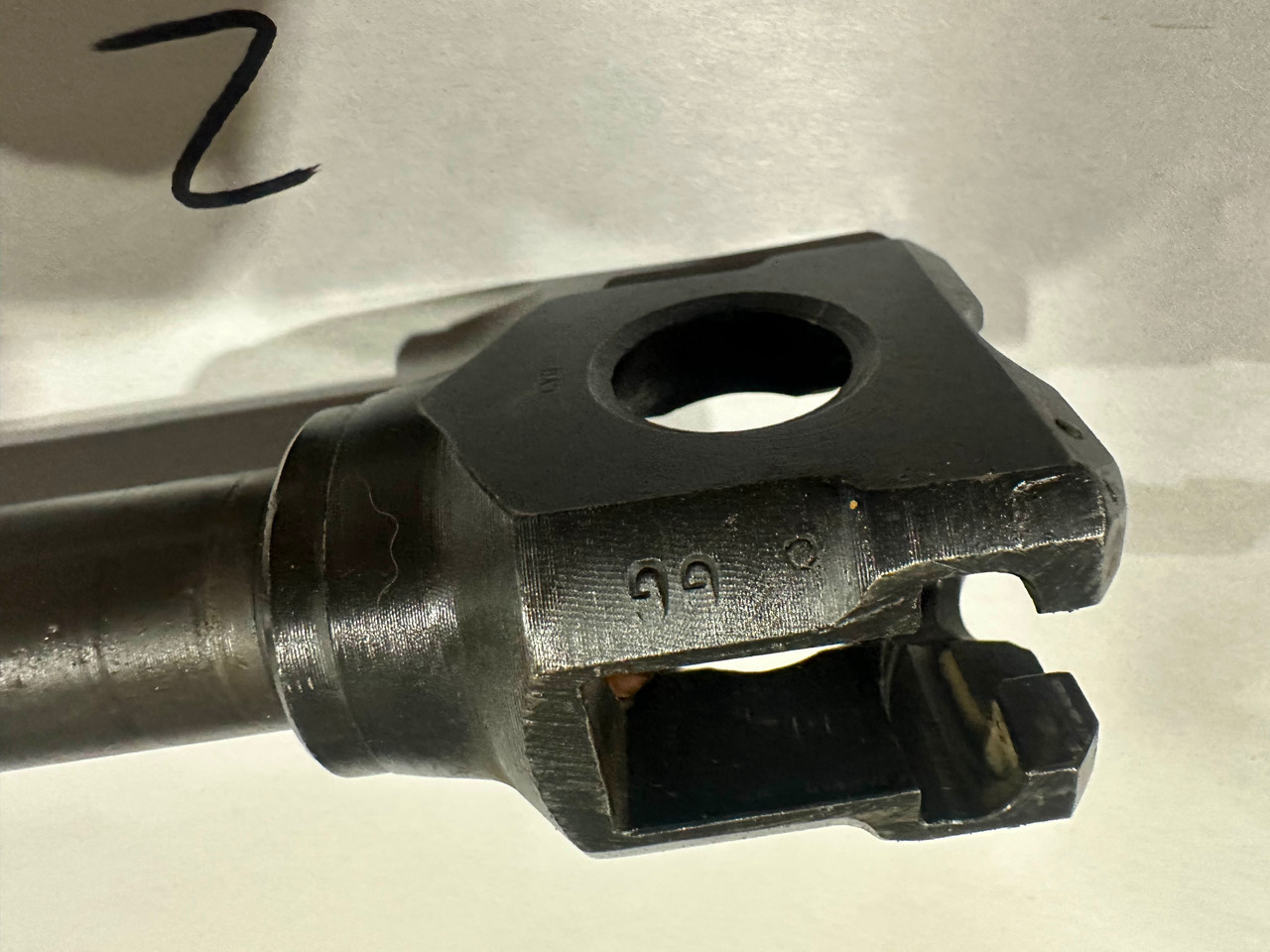 Lot 2: 1 x Original "cyq" CHROME LINED German WW2 MG42 Barrel  - Yugo Rearsenal