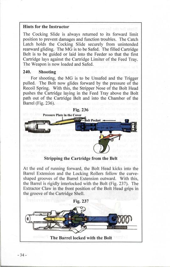 MG 3 Operator's Manual - Modern Military Issue