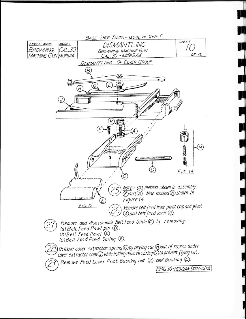 U.S. Browning 1919A4 Overhaul - Military Issue