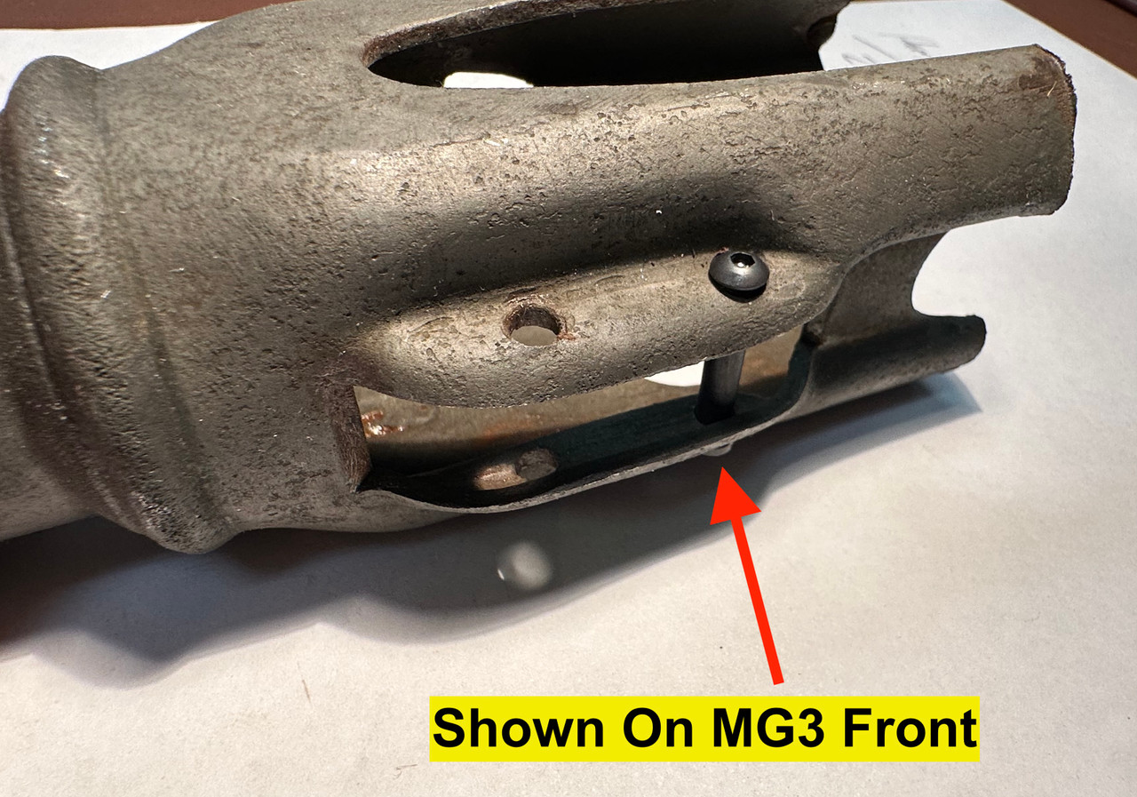 MG42 Front Sight Screw and Nut