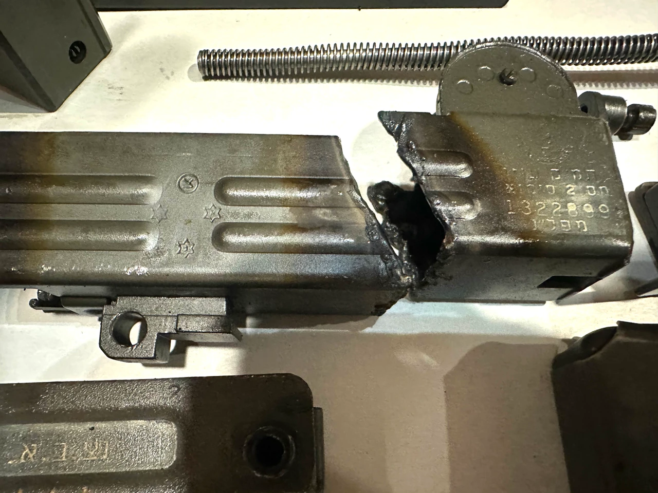 Uzi Folding Stock Parts Kit with 4 x 25 rd Mags - Ships Free in Lower 48