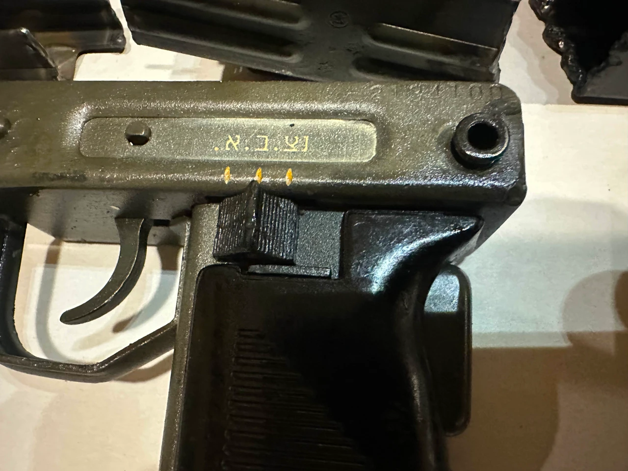 Uzi Folding Stock Parts Kit with 4 x 25 rd Mags - GERMAN SAFETY MOD - Ships Free in Lower 48