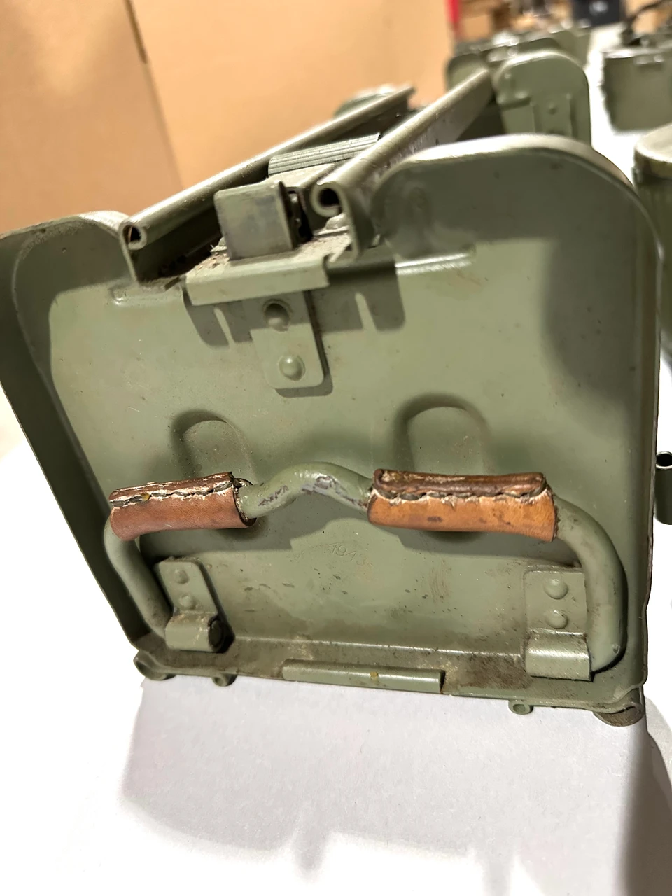 Lot 260918-02:  Original MG34/MG42 Basket Drum Set 