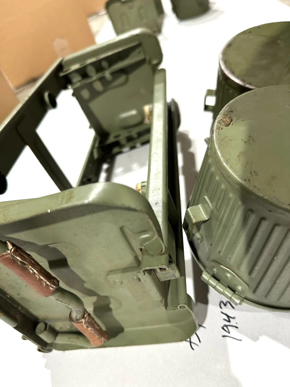 Lot 260918-02:  Original MG34/MG42 Basket Drum Set 