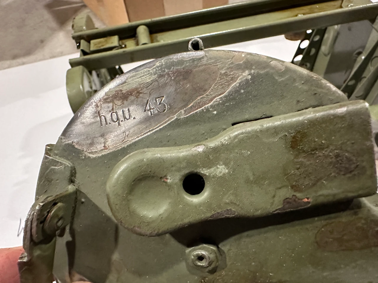 Lot 260918-03:  Original MG34/MG42 Basket Drum Set