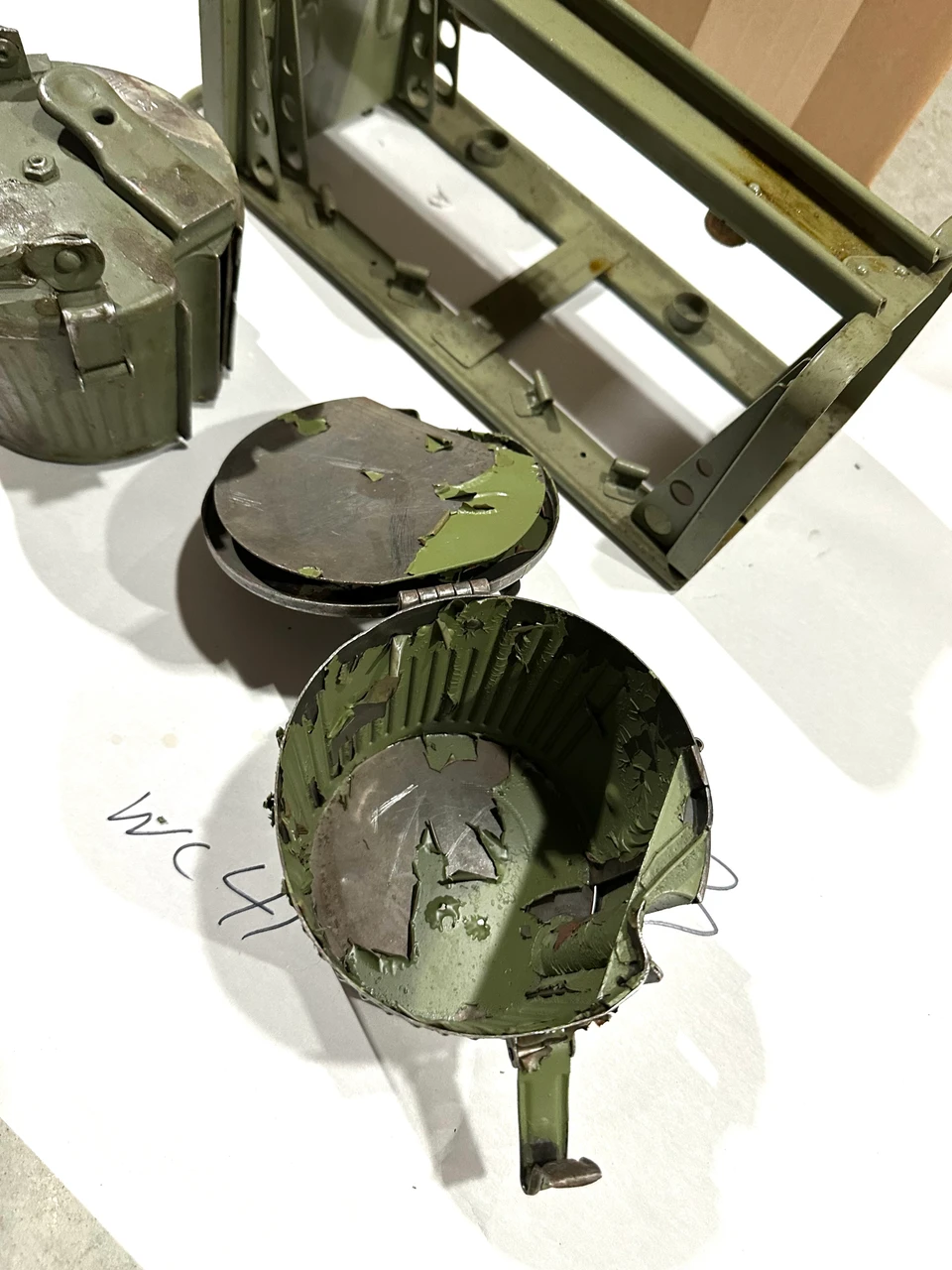 Lot 260918-03:  Original MG34/MG42 Basket Drum Set