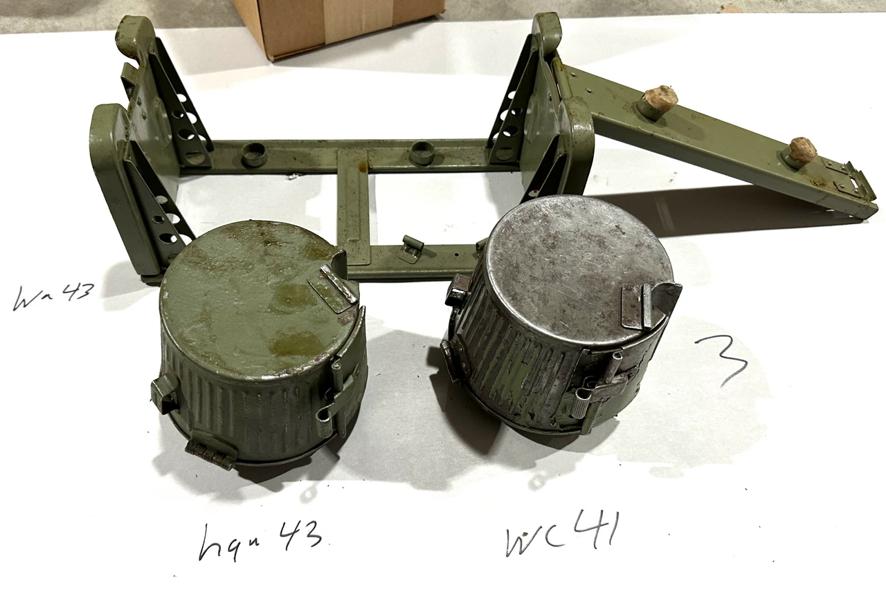 Lot 260918-03:  Original MG34/MG42 Basket Drum Set