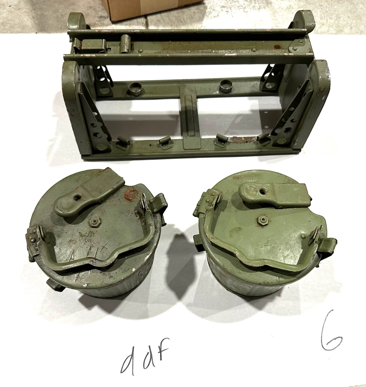 Lot 260918-06:  Original MG34/MG42 Basket Drum Set