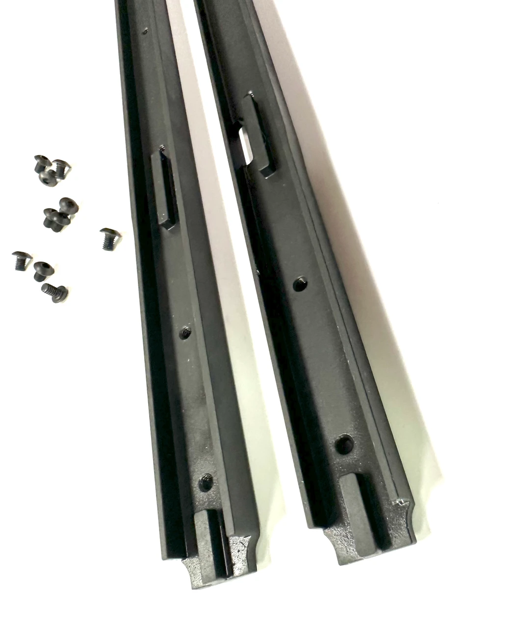 MG42 Bolt Rails - Newly Made - Machined 4140- Parkerized Finish