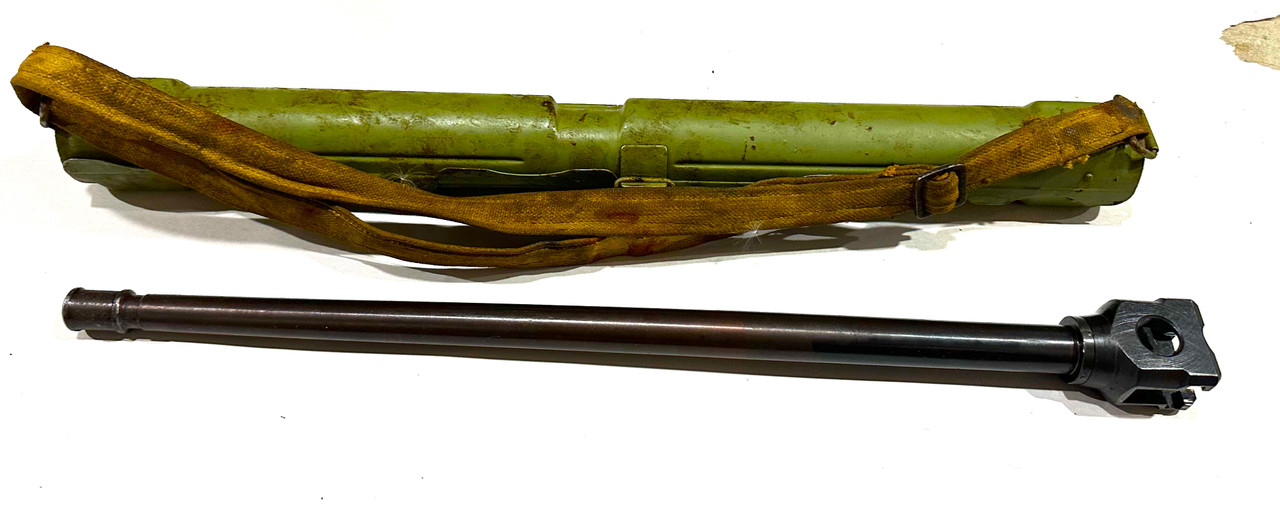 Lot 4: 1 x Original German WW2 MG42 Barrel 8mm Mauser - hyo -  CHROME LINED  with Original Carrier