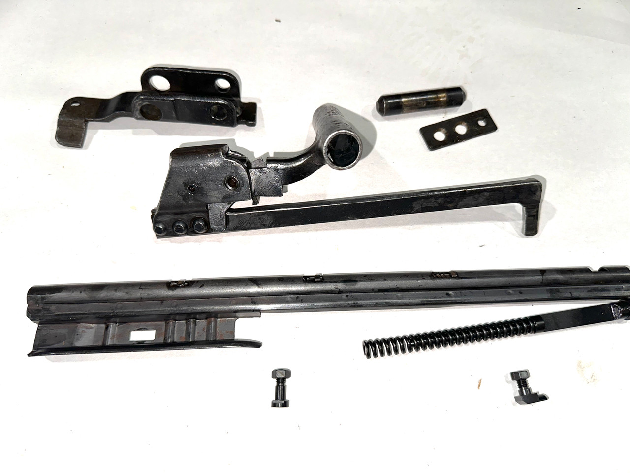 Lot 260924-03: Early MG42 Complete Recuperator Assembly, Charging Handle, and Rear Mount