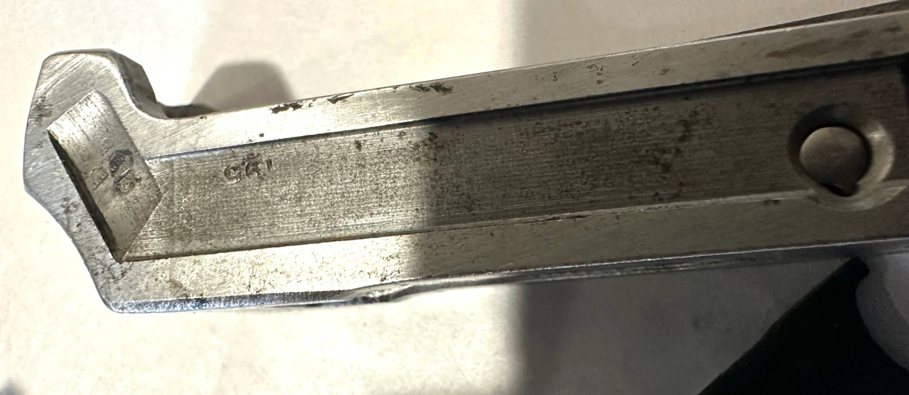 Lot 261016-02:  1938 dated BREN Mk1 Combination Tool and Early Bolt