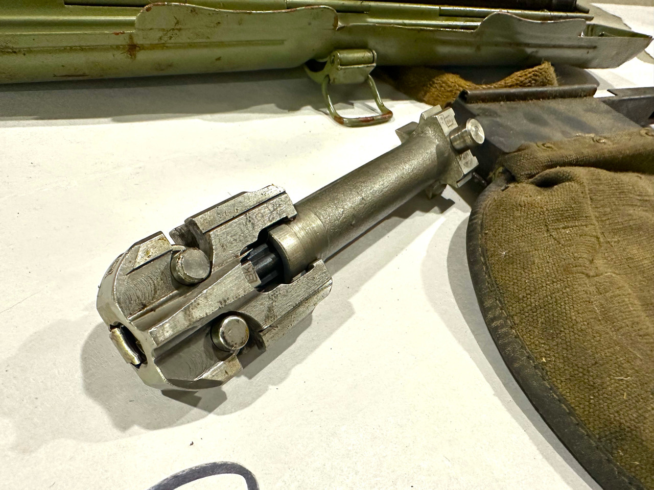 Lot 02: Yugo M53-MG42 Bolt, Barrel,  Barrel Carrier & Brass Catcher (SHIPS FREE IN LOWER 48)