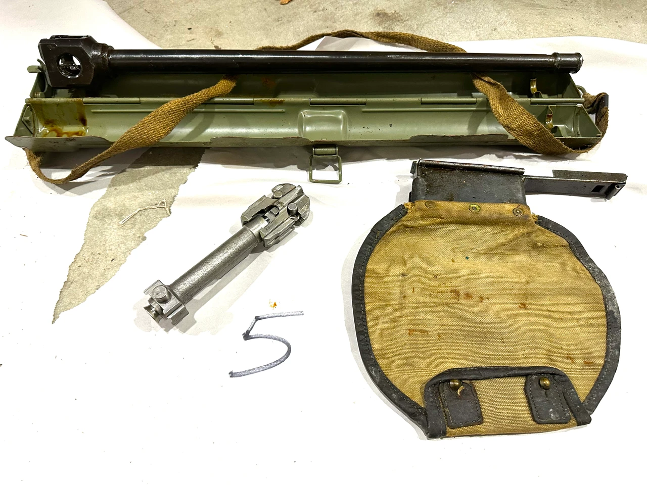 Lot 05: Yugo M53-MG42 Bolt, Barrel,  Barrel Carrier & Brass Catcher (SHIPS FREE IN LOWER 48)