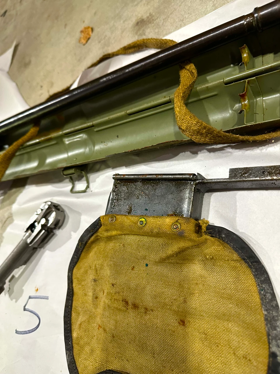 Lot 05: Yugo M53-MG42 Bolt, Barrel,  Barrel Carrier & Brass Catcher (SHIPS FREE IN LOWER 48)