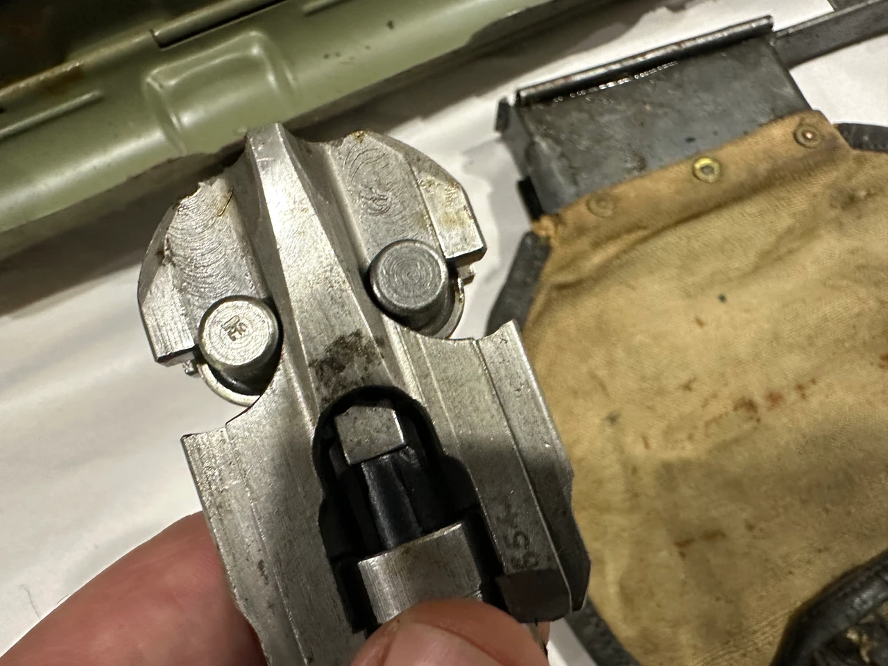 Lot 05: Yugo M53-MG42 Bolt, Barrel,  Barrel Carrier & Brass Catcher (SHIPS FREE IN LOWER 48)