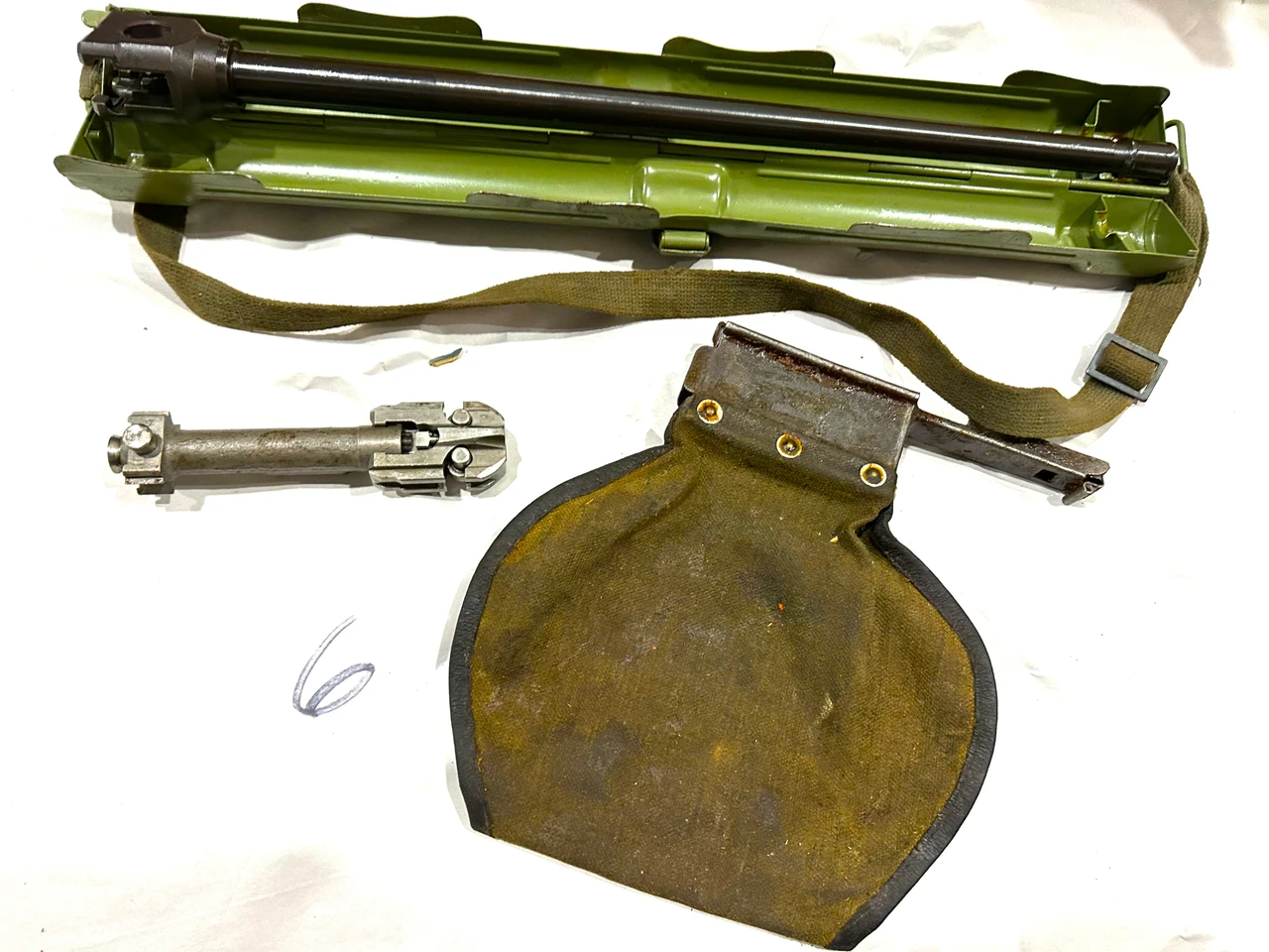 Lot 06: Yugo M53-MG42 Bolt, Barrel,  Barrel Carrier & Brass Catcher (SHIPS FREE IN LOWER 48)
