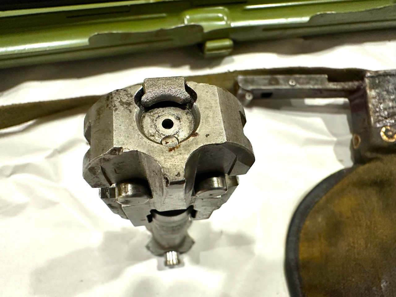 Lot 06: Yugo M53-MG42 Bolt, Barrel,  Barrel Carrier & Brass Catcher (SHIPS FREE IN LOWER 48)