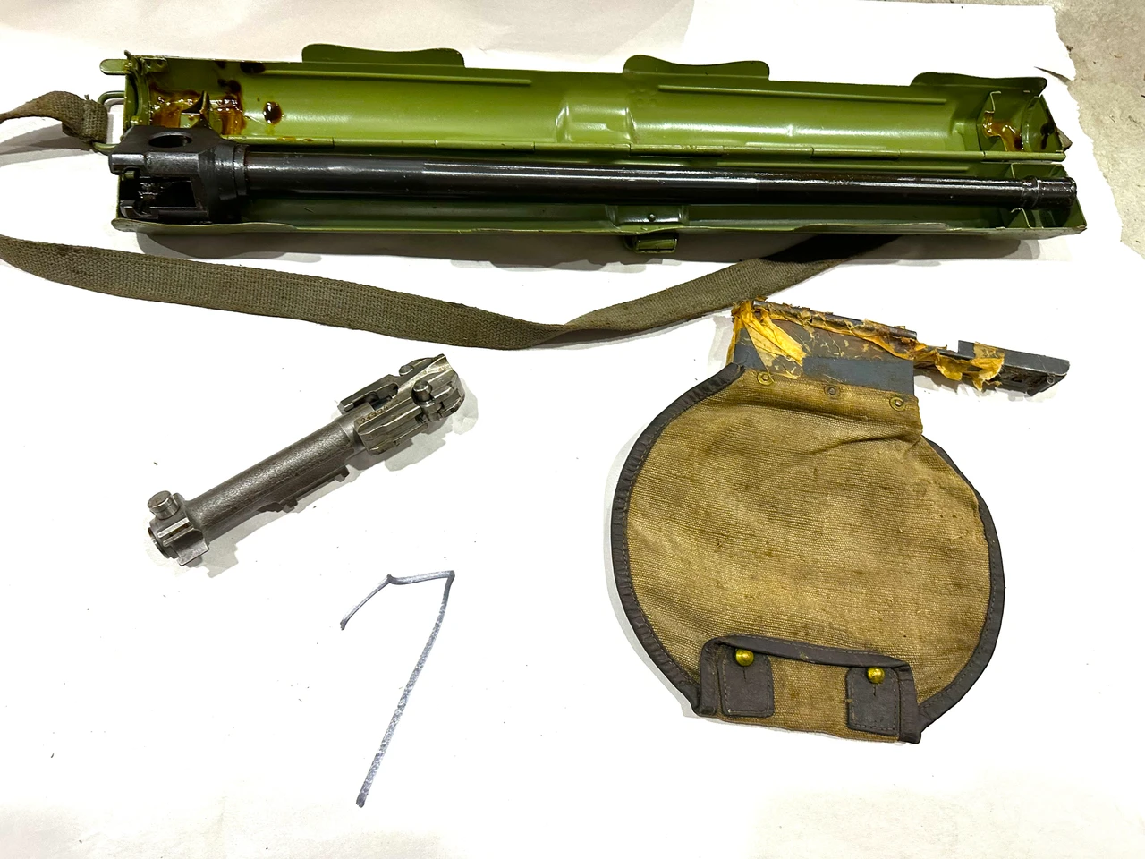Lot 07: Yugo M53-MG42 Bolt, Barrel,  Barrel Carrier & Brass Catcher (SHIPS FREE IN LOWER 48)