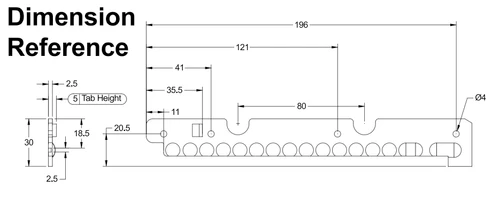 MG42 Ratchet Plate